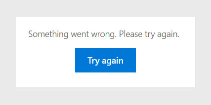 Delve Analytics Error